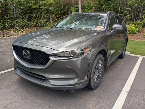 Machine Gray Metallic 2021 Mazda CX-5 Touring