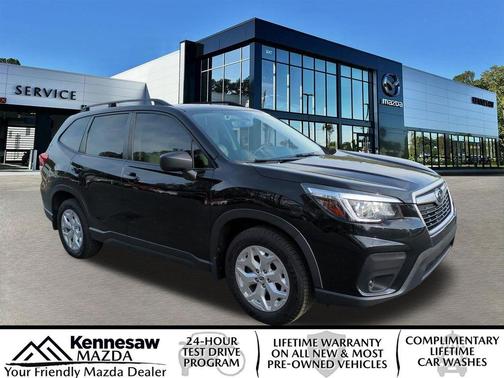 Crystal Black Silica 2020 Subaru Forester