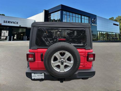 Firecracker Red Clearcoat 2022 Jeep Wrangler Sport