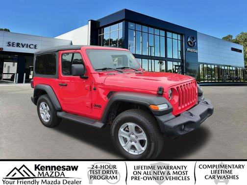 Firecracker Red Clearcoat 2022 Jeep Wrangler Sport