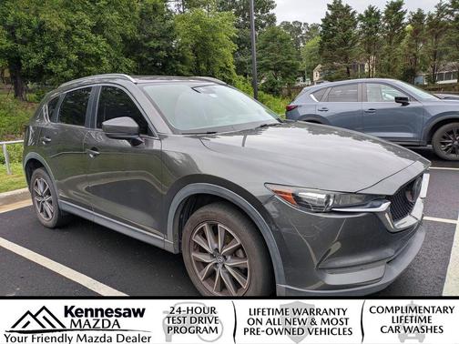 Machine Gray Metallic 2018 Mazda CX-5 Touring
