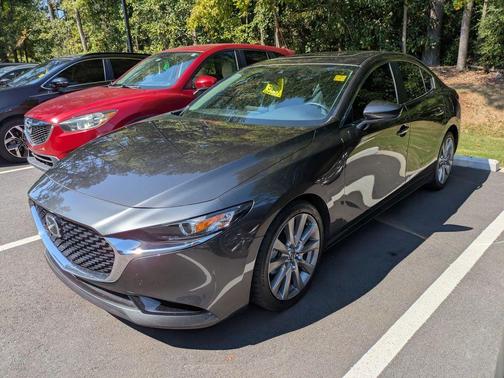 Machine Gray Metallic 2021 Mazda Mazda3 FWD w/Preferred Package