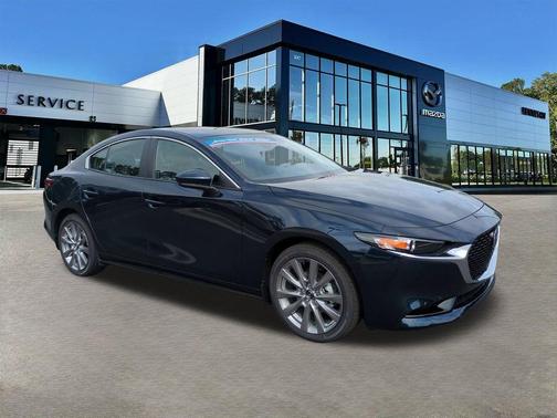 Deep Crystal Blue Mica 2026 Mazda Mazda3 FWD w/Preferred Package