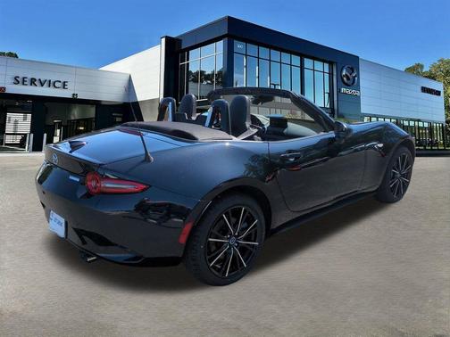 Jet Black Mica 2026 Mazda MX-5 Miata Grand Touring