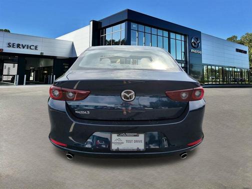 Deep Crystal Blue Mica 2026 Mazda Mazda3 FWD w/Preferred Package