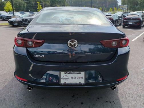 Deep Crystal Blue Mica 2026 Mazda Mazda3 FWD w/Preferred Package