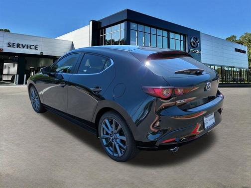 Jet Black Mica 2026 Mazda Mazda3 FWD w/Preferred Package