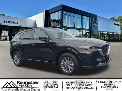 Jet Black Mica 2025 Mazda CX-5 Select