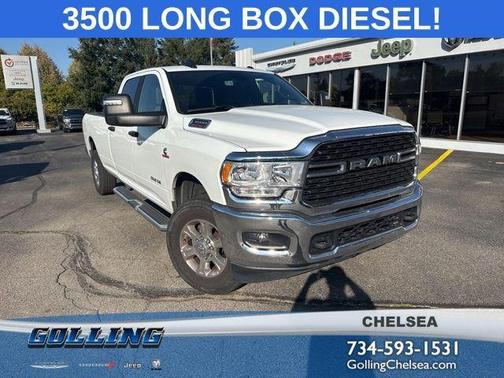 Bright White Clearcoat 2024 RAM 3500 Big Horn