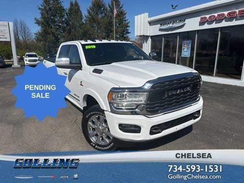 Bright White Clearcoat 2019 RAM 2500 Limited