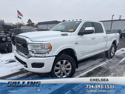 Bright White Clearcoat 2019 RAM 2500 Limited
