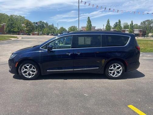 Jazz Blue Pearlcoat 2017 Chrysler Pacifica Touring-L