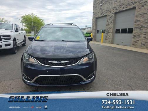 Jazz Blue Pearlcoat 2017 Chrysler Pacifica Touring-L