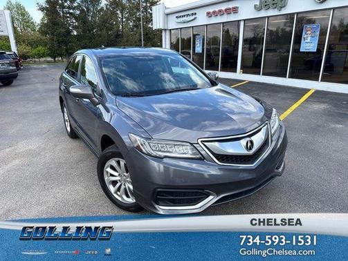 Modern Steel Metallic 2017 Acura RDX Base