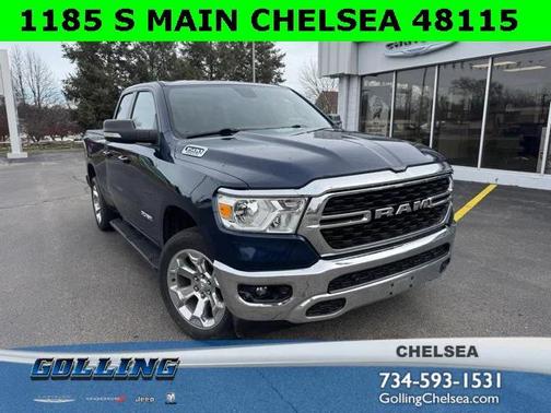 2022 RAM 1500 Big Horn Quad Cab 4x4 64' Box