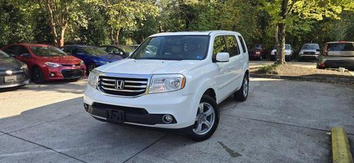 White 2015 Honda Pilot EX-L
