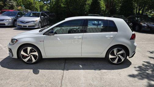 Pure White 2021 Volkswagen Golf GTI 2.0T S