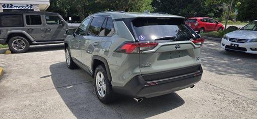 Gray 2021 Toyota RAV4 Hybrid XLE