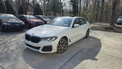 White 2022 BMW 540 i xDrive
