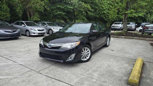 Attitude Black 2014 Toyota Camry Hybrid XLE