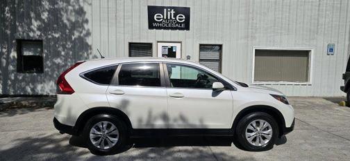 White 2014 Honda CR-V EX
