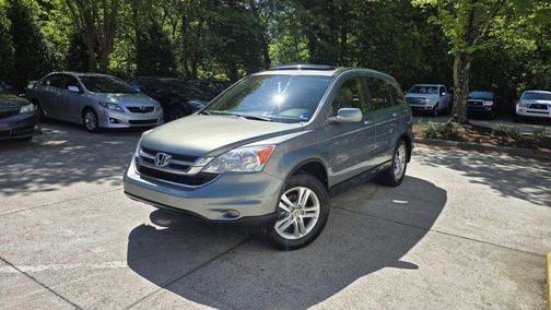 Green 2010 Honda CR-V EX-L