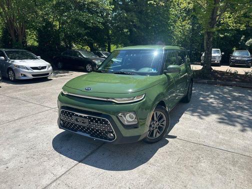 Green 2020 Kia Soul EX