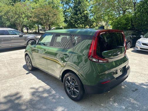Green 2020 Kia Soul EX