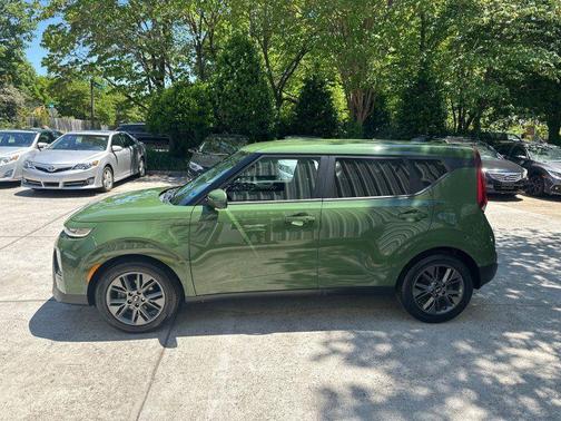 Green 2020 Kia Soul EX