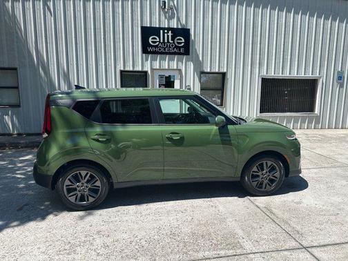 Green 2020 Kia Soul EX