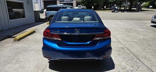 Blue 2013 Honda Civic LX