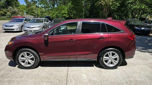 Red 2013 Acura RDX Technology