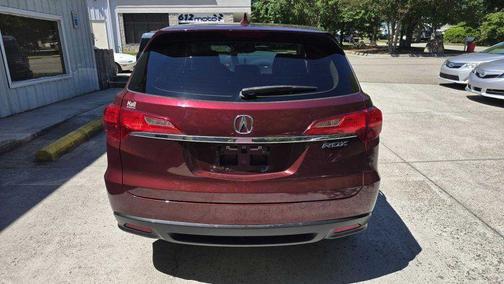 Red 2013 Acura RDX Technology