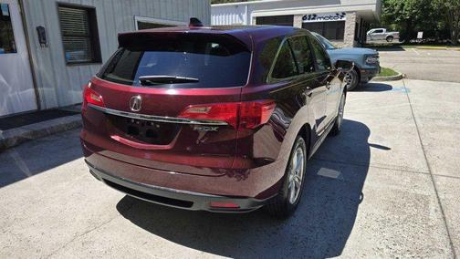 Red 2013 Acura RDX Technology
