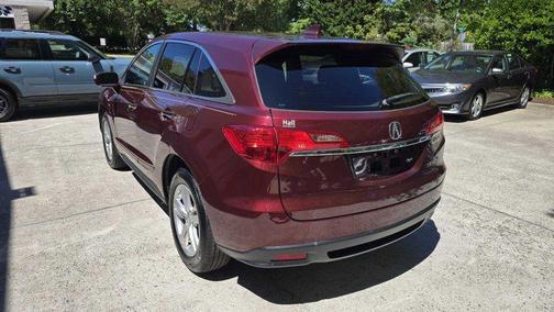 Red 2013 Acura RDX Technology
