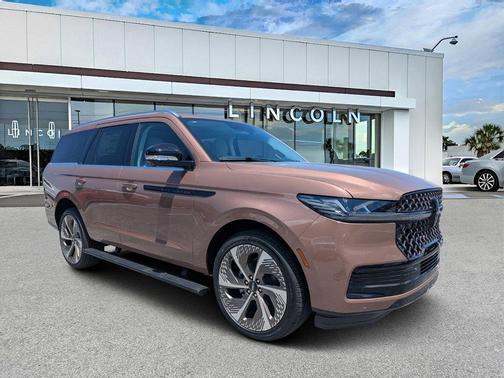 Sunrise Red 2026 Lincoln Navigator Black Label