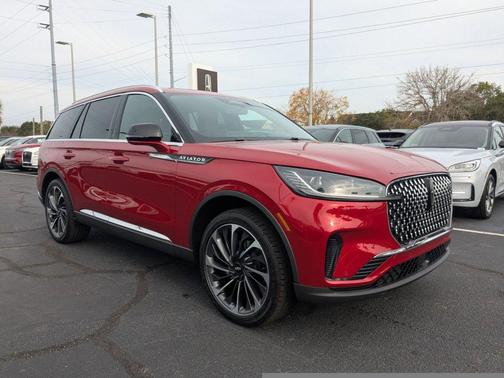 Red Carpet Metallic Tinted Clearcoat 2026 Lincoln Aviator Reserve AWD