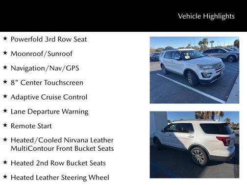 2017 Ford Explorer Platinum