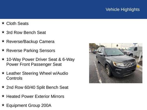 2018 Ford Explorer XLT