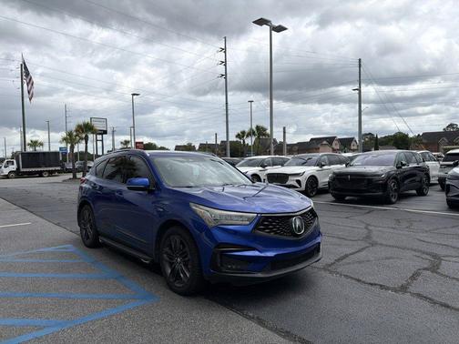 Apex Blue Pearl 2019 Acura RDX A-Spec