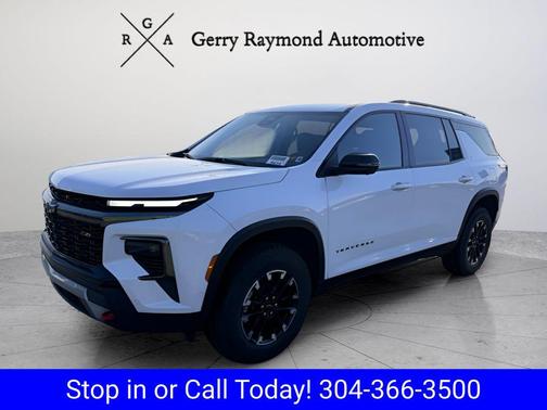Polar White Tricoat 2026 Chevrolet Traverse AWD Z71