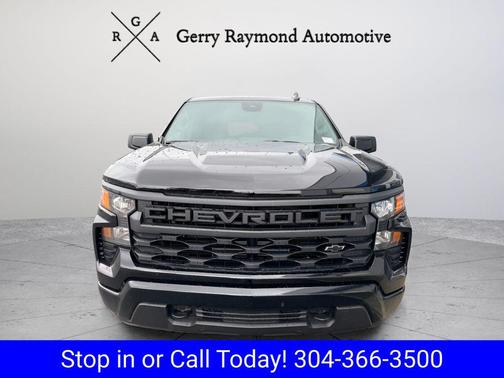 Black 2026 Chevrolet Silverado 1500 Custom