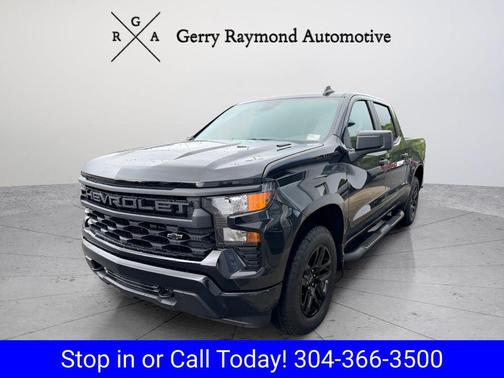 Black 2026 Chevrolet Silverado 1500 Custom