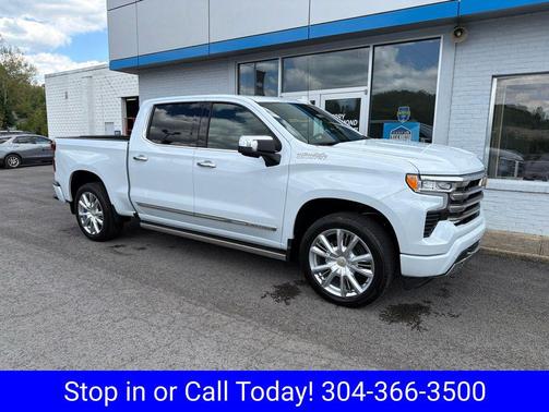 Polar White Tricoat 2026 Chevrolet Silverado 1500 High Country