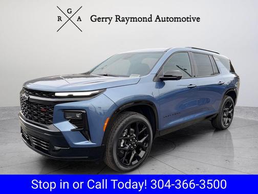 Lakeshore Blue Metallic 2026 Chevrolet Traverse RS