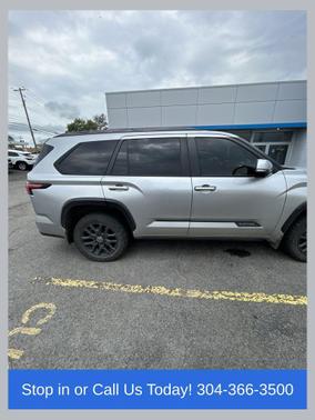 Celestial Silver Metallic 2024 Toyota Sequoia Platinum