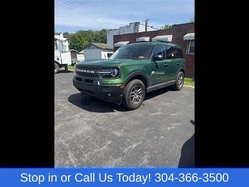 Eruption Green Metallic 2025 Ford Bronco Sport Big Bend