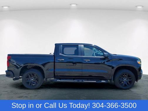 Black 2023 Chevrolet Silverado 1500 Custom