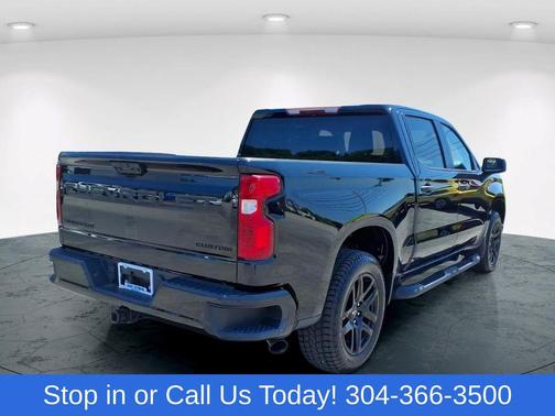 Black 2023 Chevrolet Silverado 1500 Custom