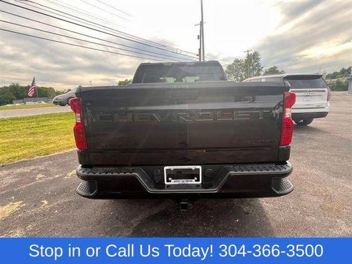 Black 2023 Chevrolet Silverado 1500 Custom